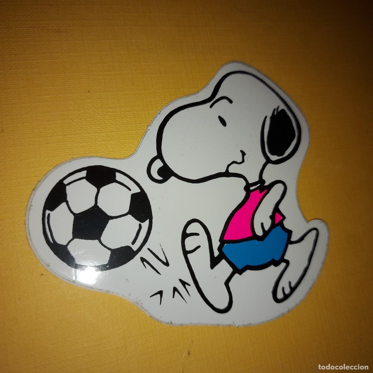 Pegatinas de colecci&oacute;n: SNOOPY, ANTIGUA PEGATINA, CON BALON