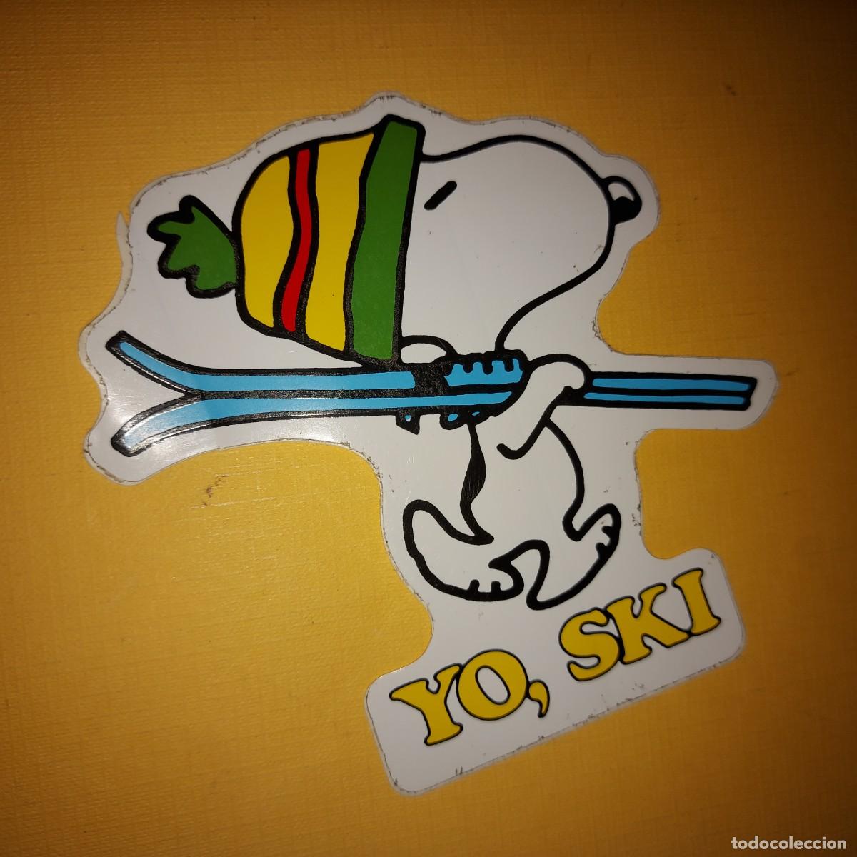 Pegatinas de colecci&oacute;n: ANTIGUA PEGATINA SNOOPY, SKY