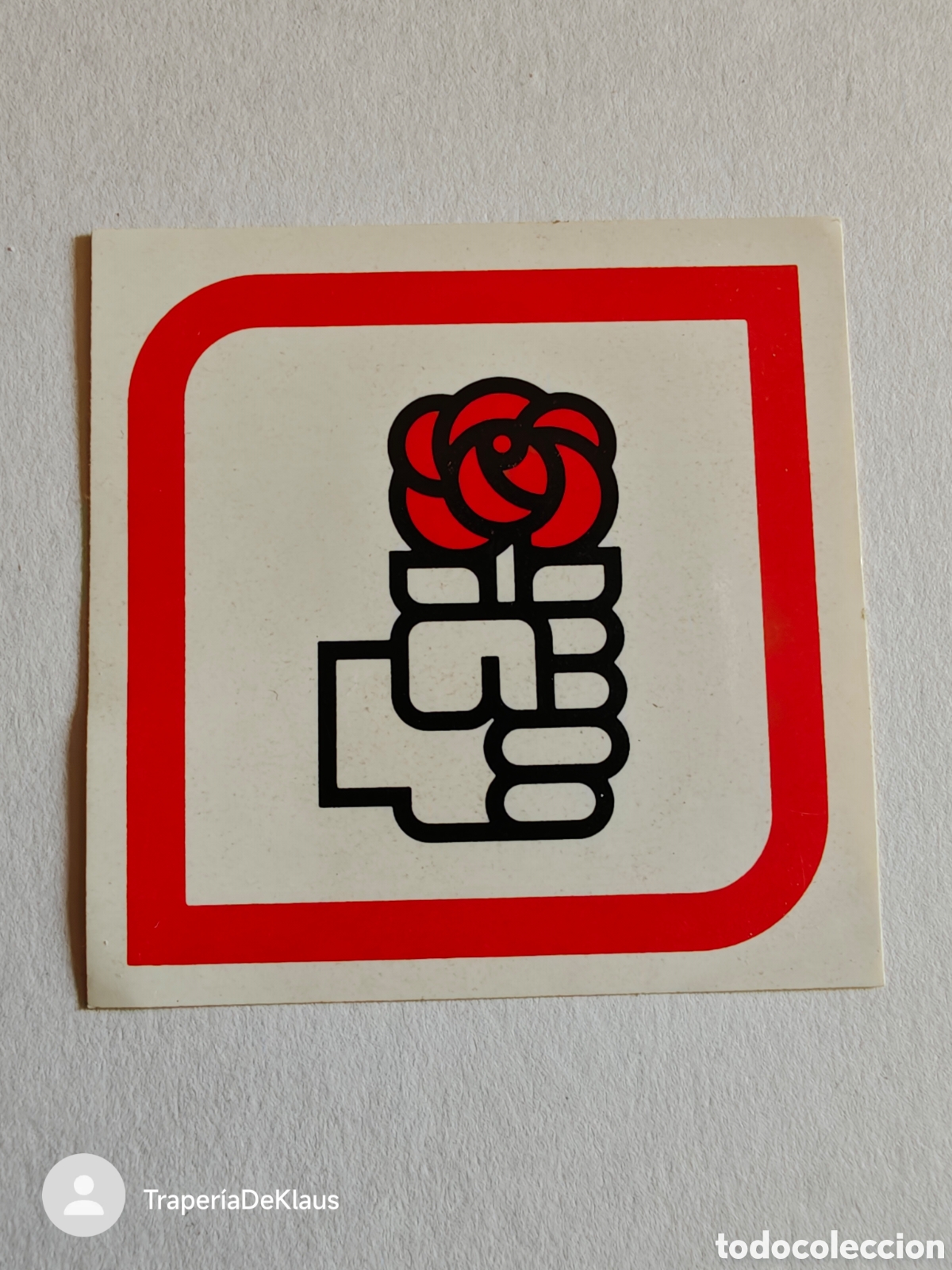 Pegatinas de colecci&oacute;n: Pegatina PSOE - tdk296p