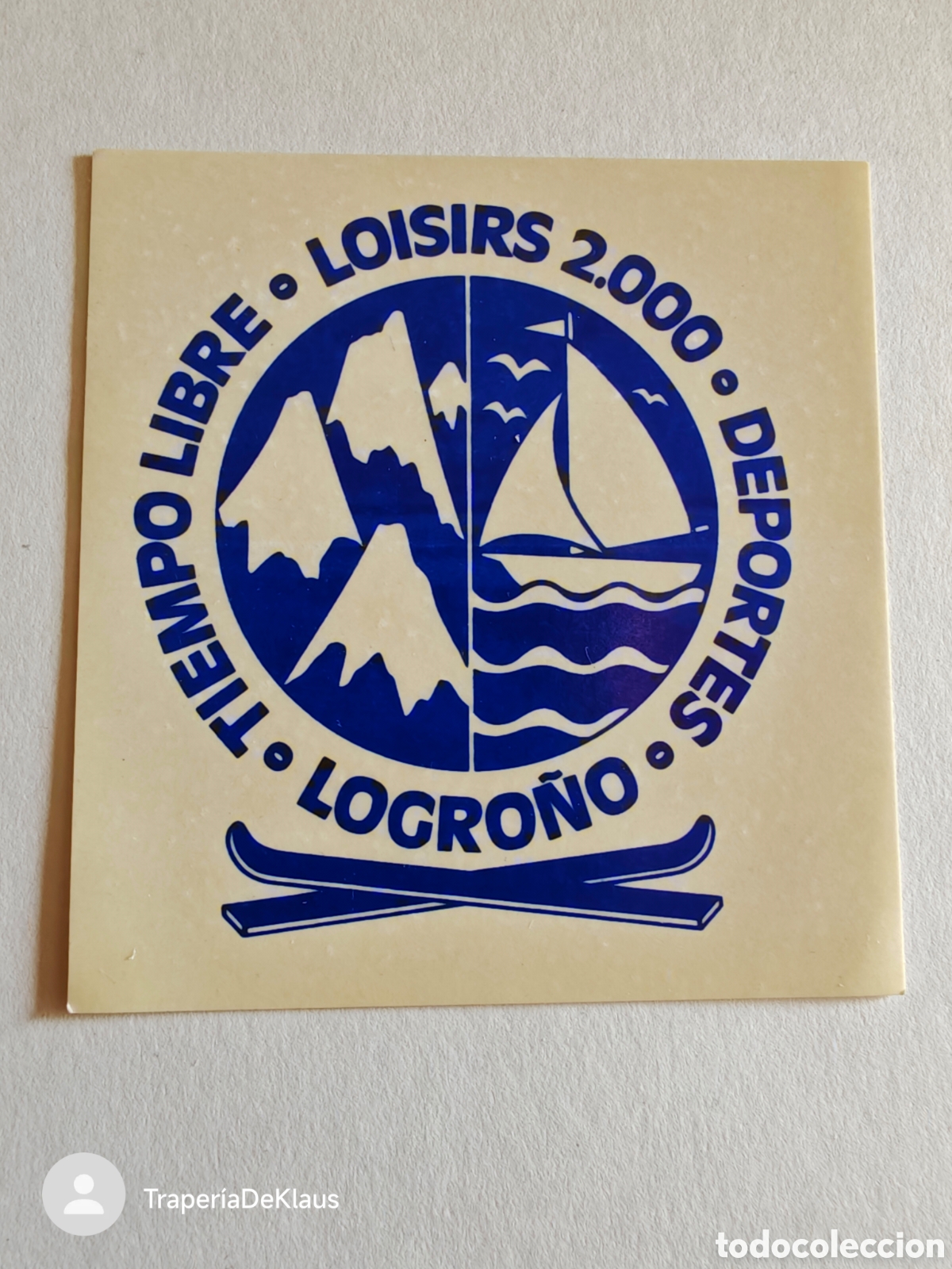 Pegatinas de colecci&oacute;n: Pegatina loisirs 2000 - tdk296p