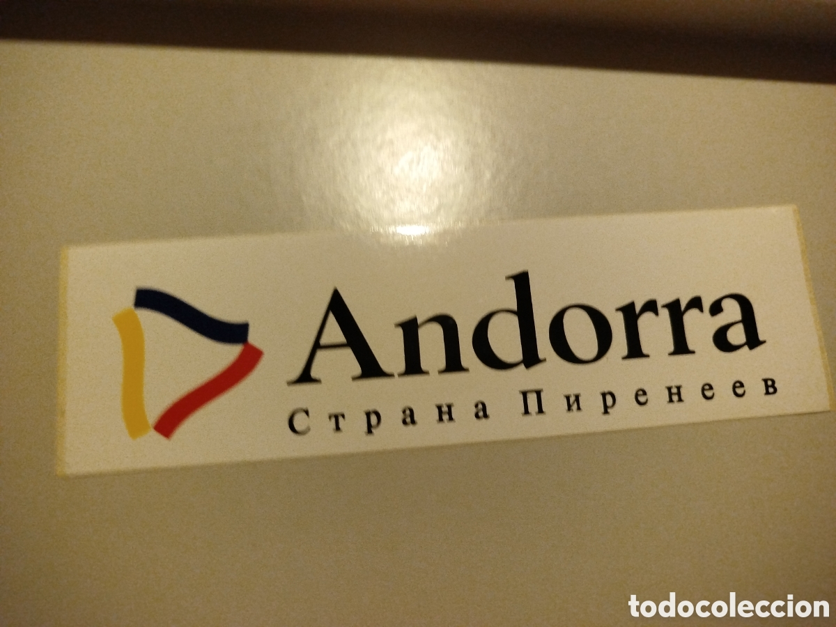 Pegatinas de colecci&oacute;n: Dos Pegatinas Andorra