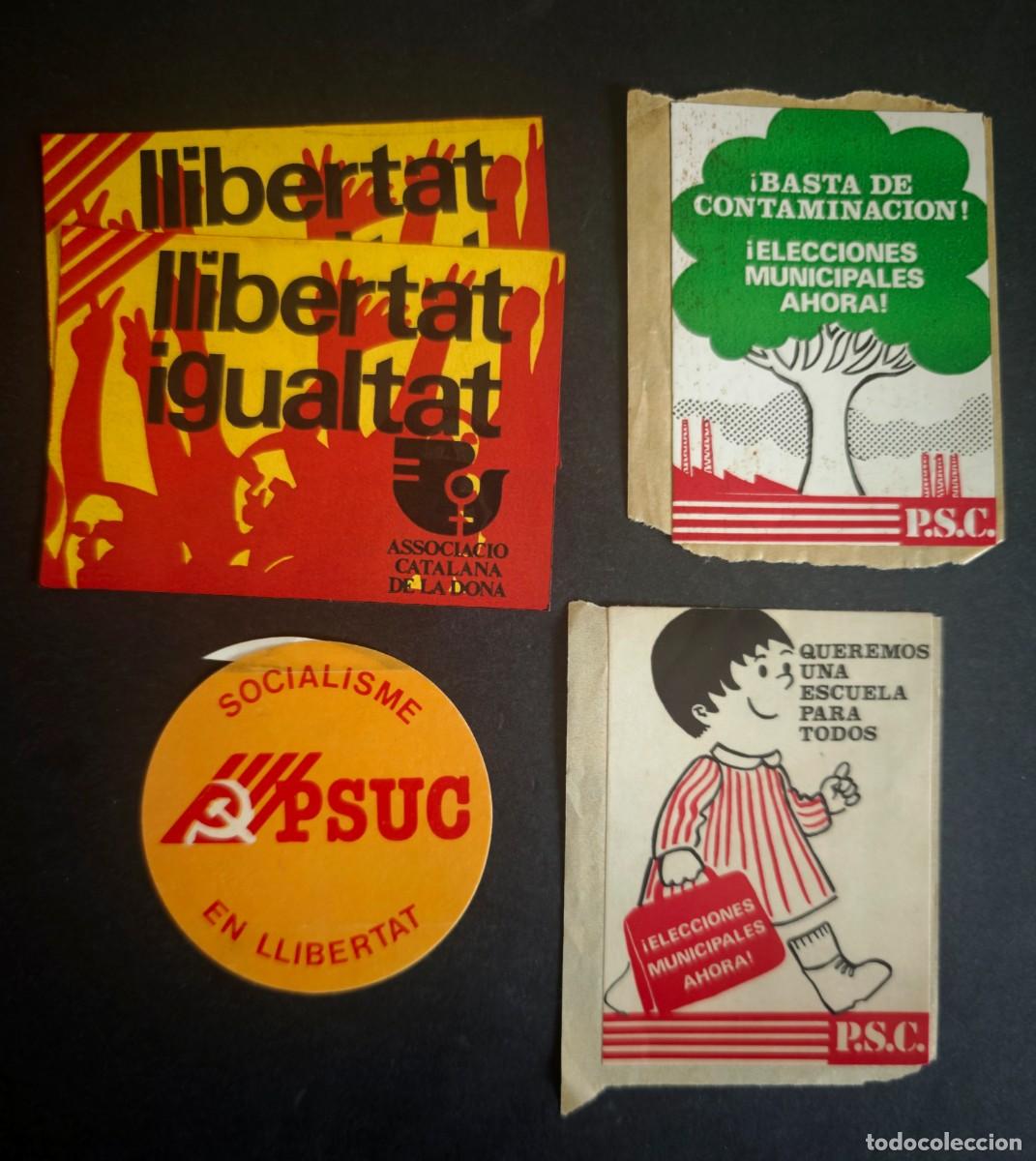 Pegatinas de colecci&oacute;n: PARTIDOS POLITICOS - LOTE