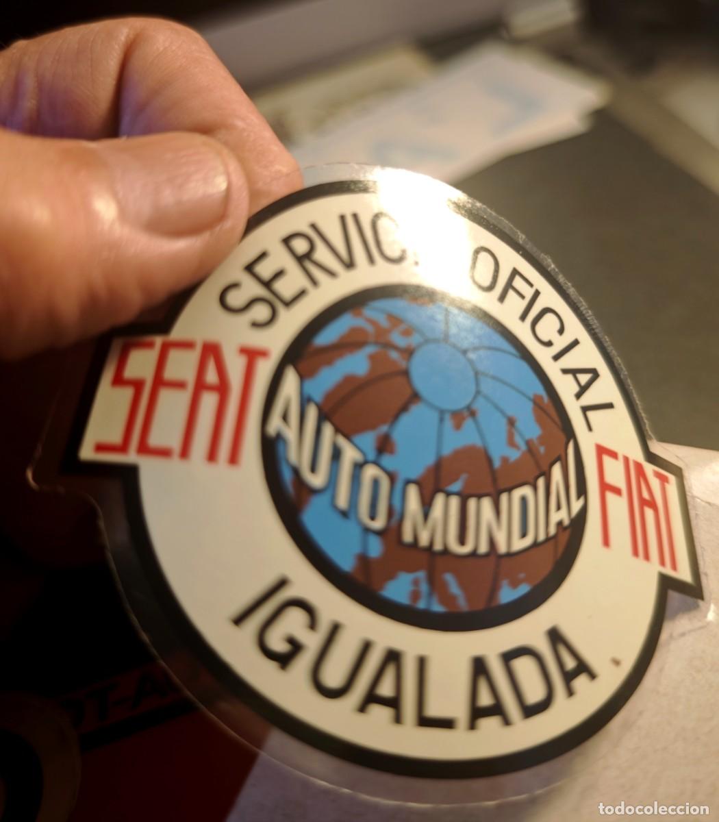 Pegatinas de colecci&oacute;n: AUTO MUNDIAL - IGUALADA