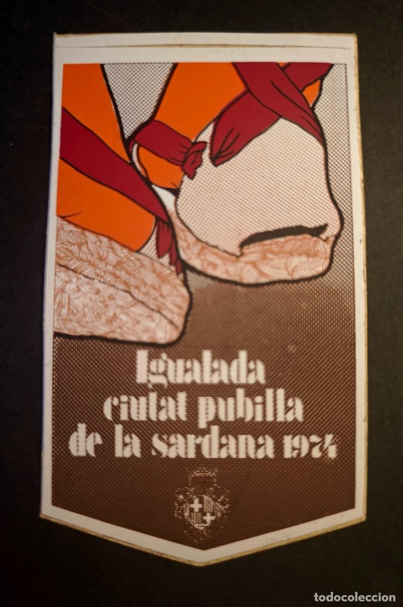Pegatinas de colecci&oacute;n: IGUALADA CIUTAT PUBILLA DE LA SARDANA