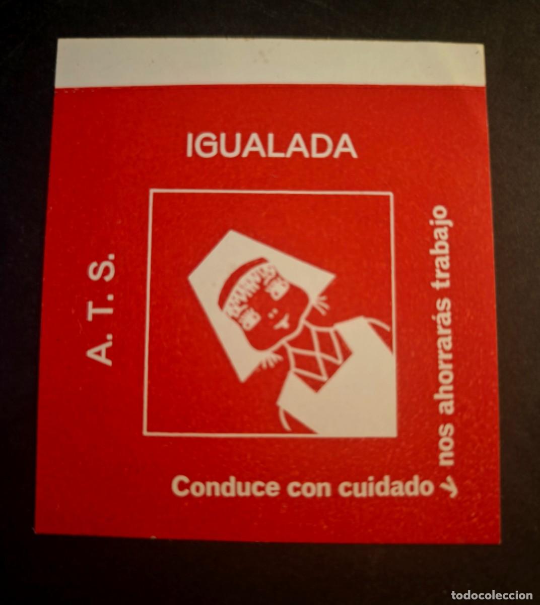 Pegatinas de colecci&oacute;n: A.T.S. - CONSELLS - IGUALADA