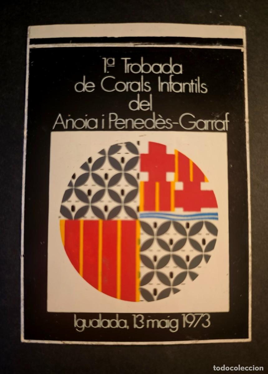 Pegatinas de colecci&oacute;n: 1 &deg; TROBADA CORALS INFANTILS - IGUALADA