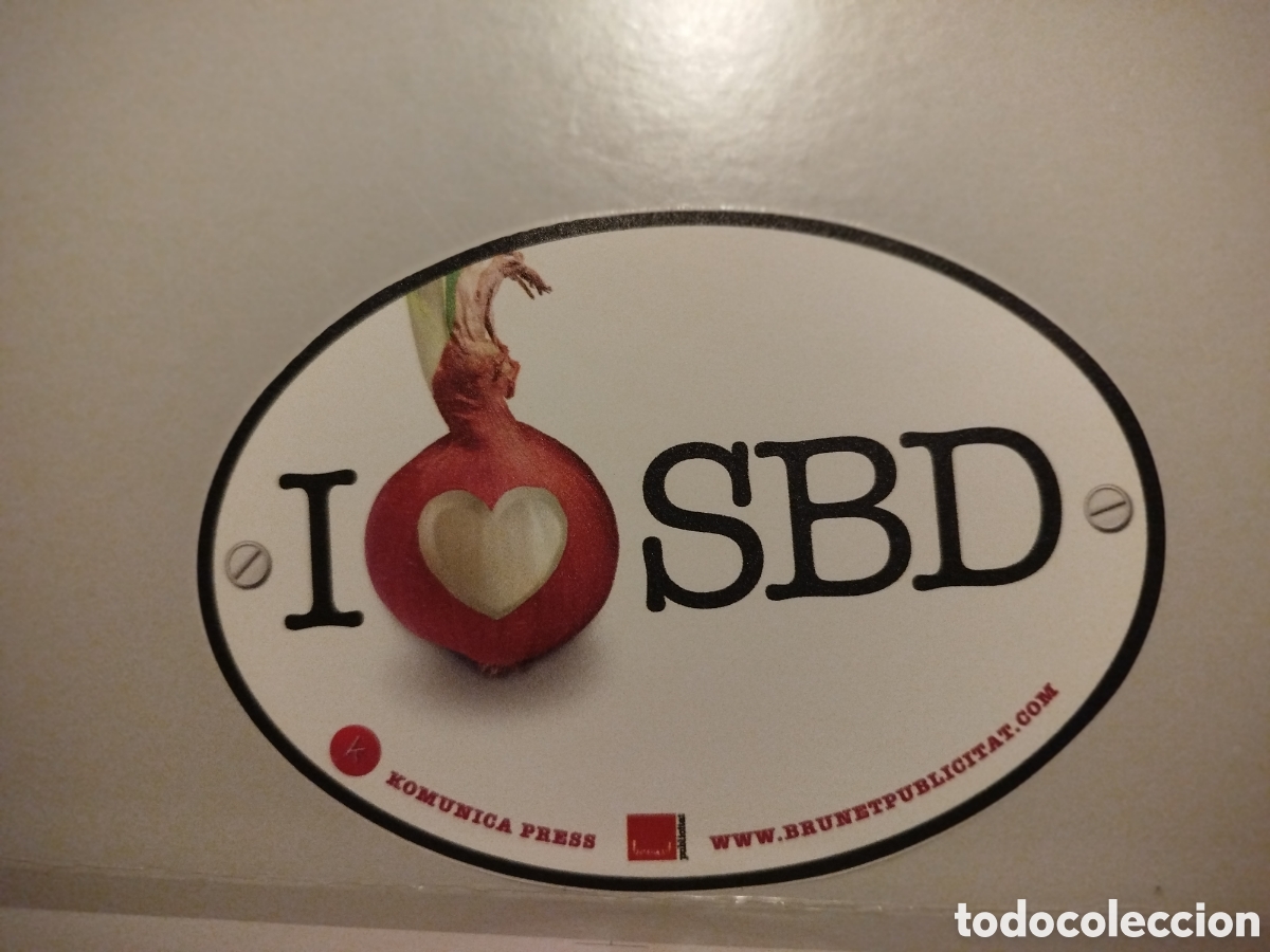 Pegatinas de colecci&oacute;n: Pegatina I love Sabadell