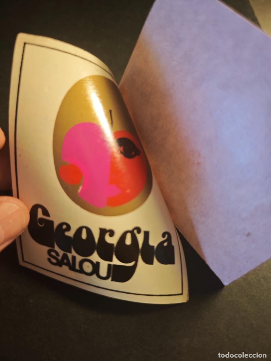Pegatinas de colecci&oacute;n: GEORGIA - DISCO PUB - SALOU