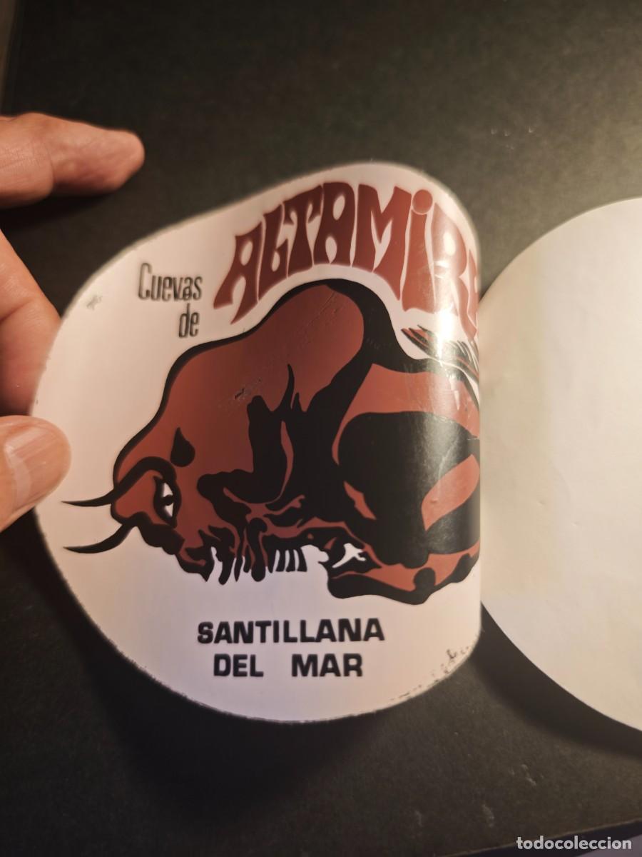 Pegatinas de colecci&oacute;n: CUEVAS DE ALTAMIRA - SANTILLANA DEL MAR