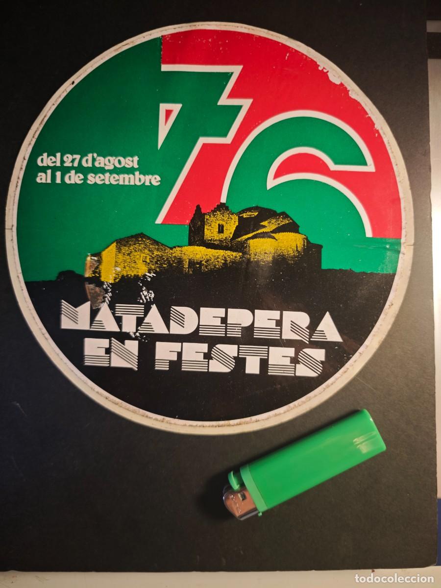 Pegatinas de colecci&oacute;n: MATADEPERA EN FESTES