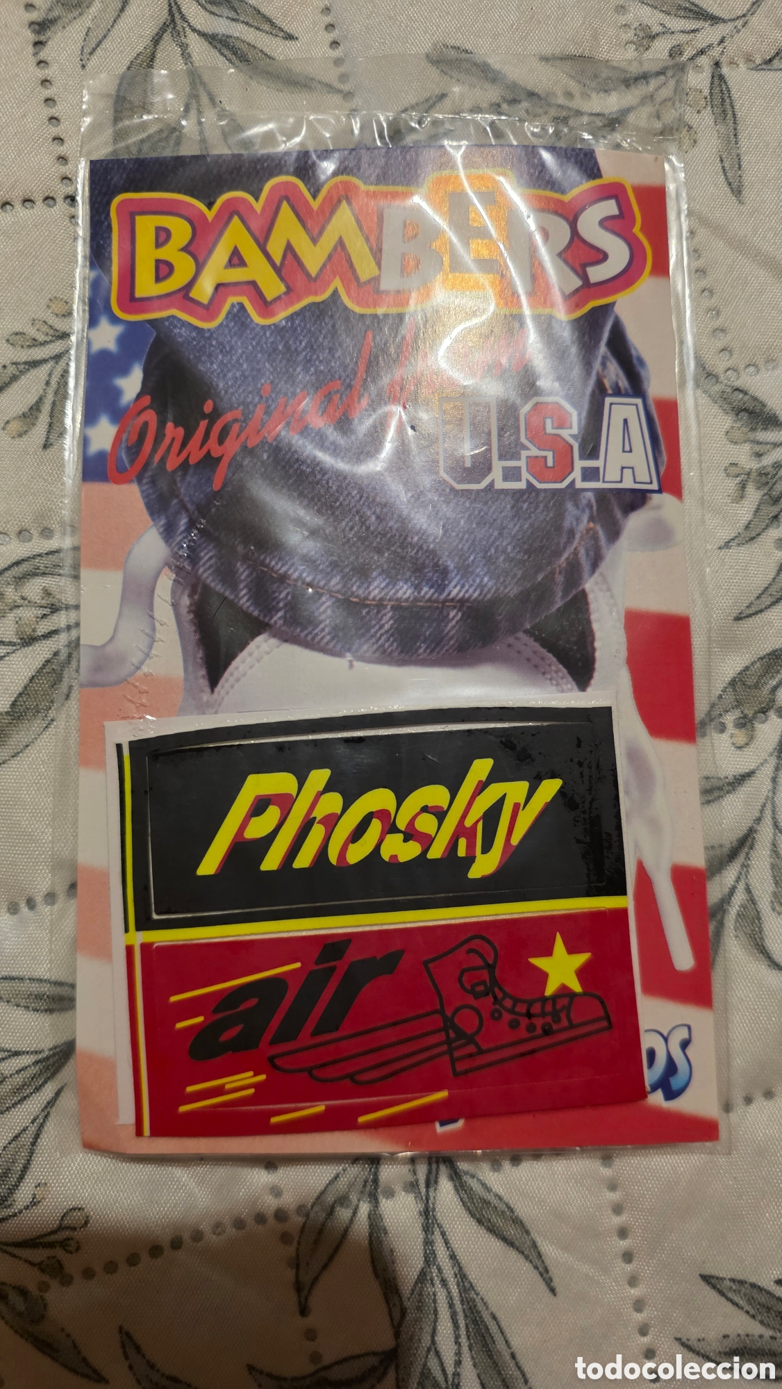 Pegatinas de colecci&oacute;n: Cromo Phoskitos Bamber