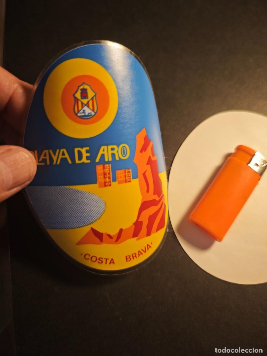 Pegatinas de colecci&oacute;n: PLAYA DE ARO - COSTA BRAVA