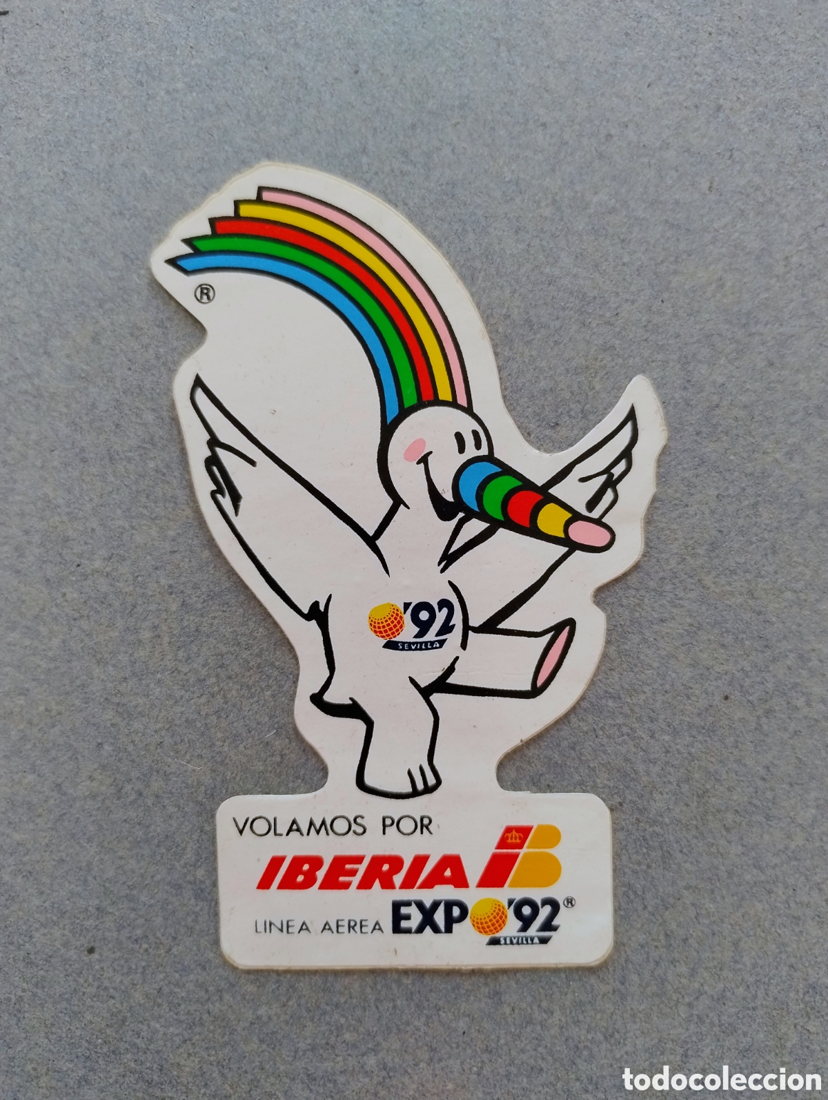 Pegatinas de colecci&oacute;n: Pegatina Curro Iberia