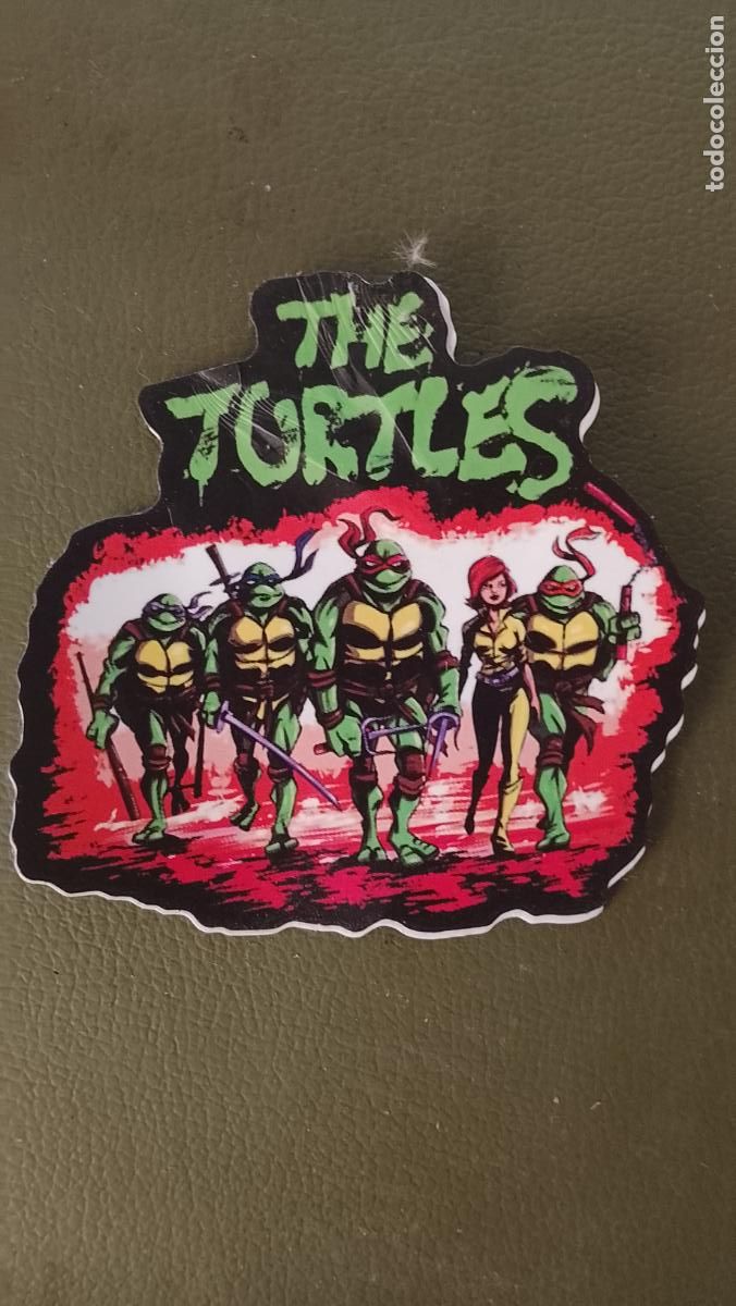 Pegatinas de colecci&oacute;n: pegatina tortugas ninja