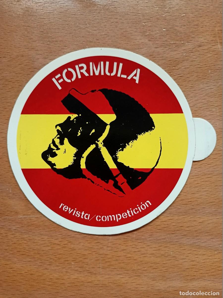 Pegatinas de colecci&oacute;n: ADHESIVO / PEGATINA DE FORMULA - REVISTA COMPETICION