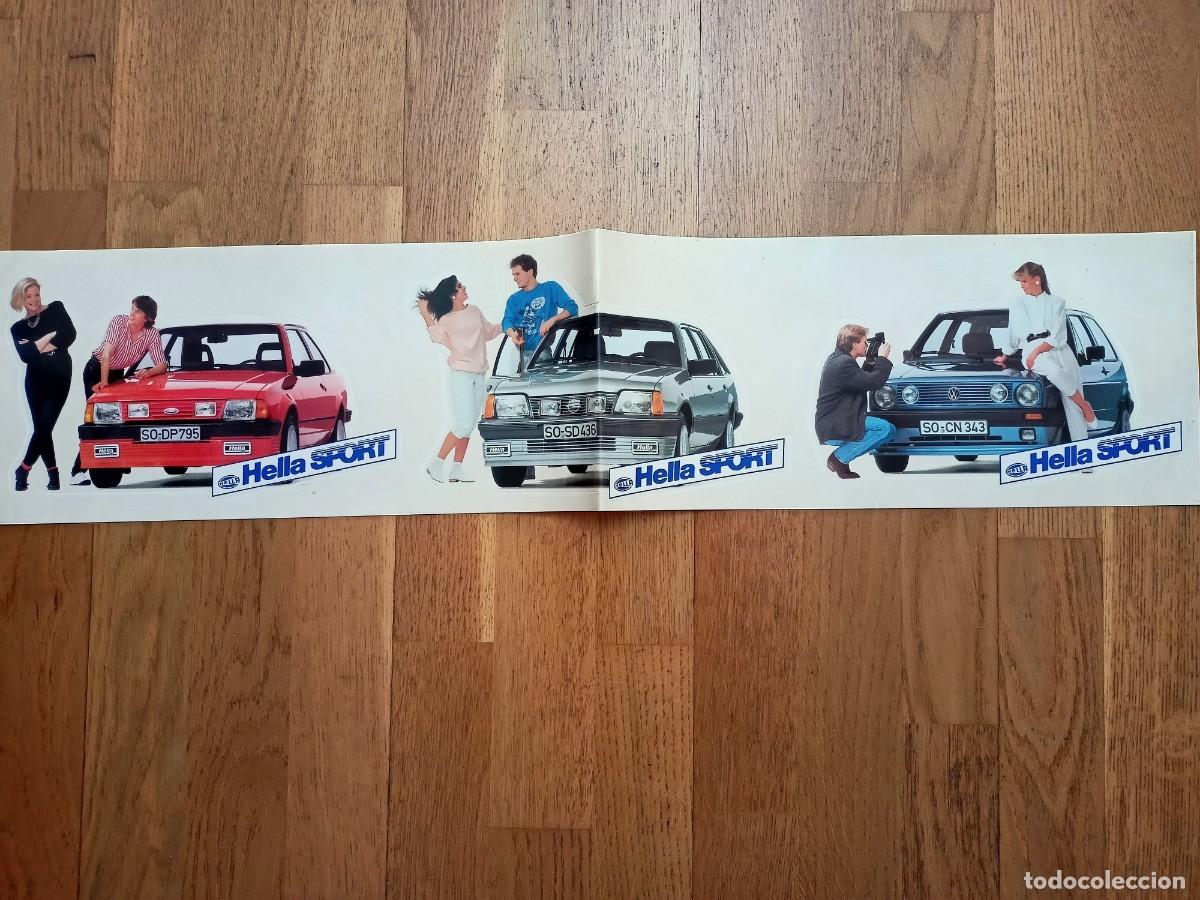 Pegatinas de colecci&oacute;n: ADHESIVOS / PEGATINAS TRES &rdquo;HELLA SPORT&rdquo;