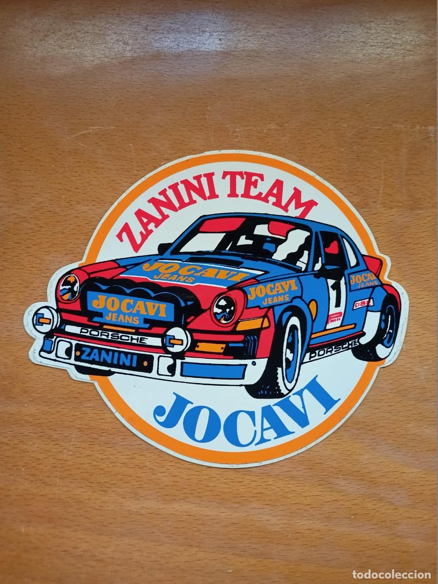 Pegatinas de colecci&oacute;n: ADHESIVO / PEGATINA ZANINI TEAM - JOCAVI
