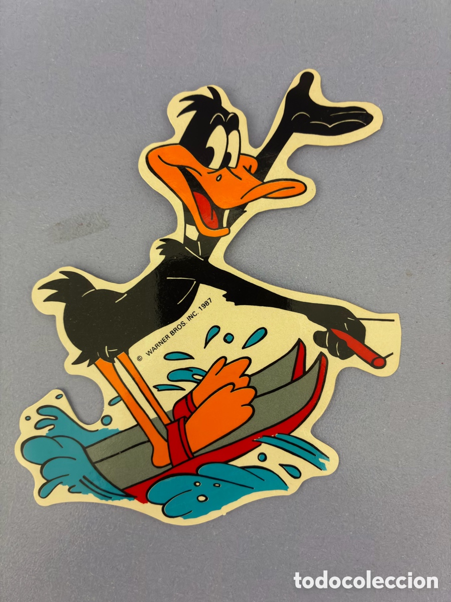 Pegatinas de colecci&oacute;n: Pegatina Daffy Duck Surf Warner