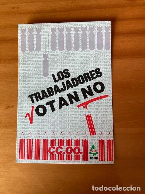 Pegatinas de colecci&oacute;n: PEGATINA LOS TRABAJADORES VOTAN NO - CCOO