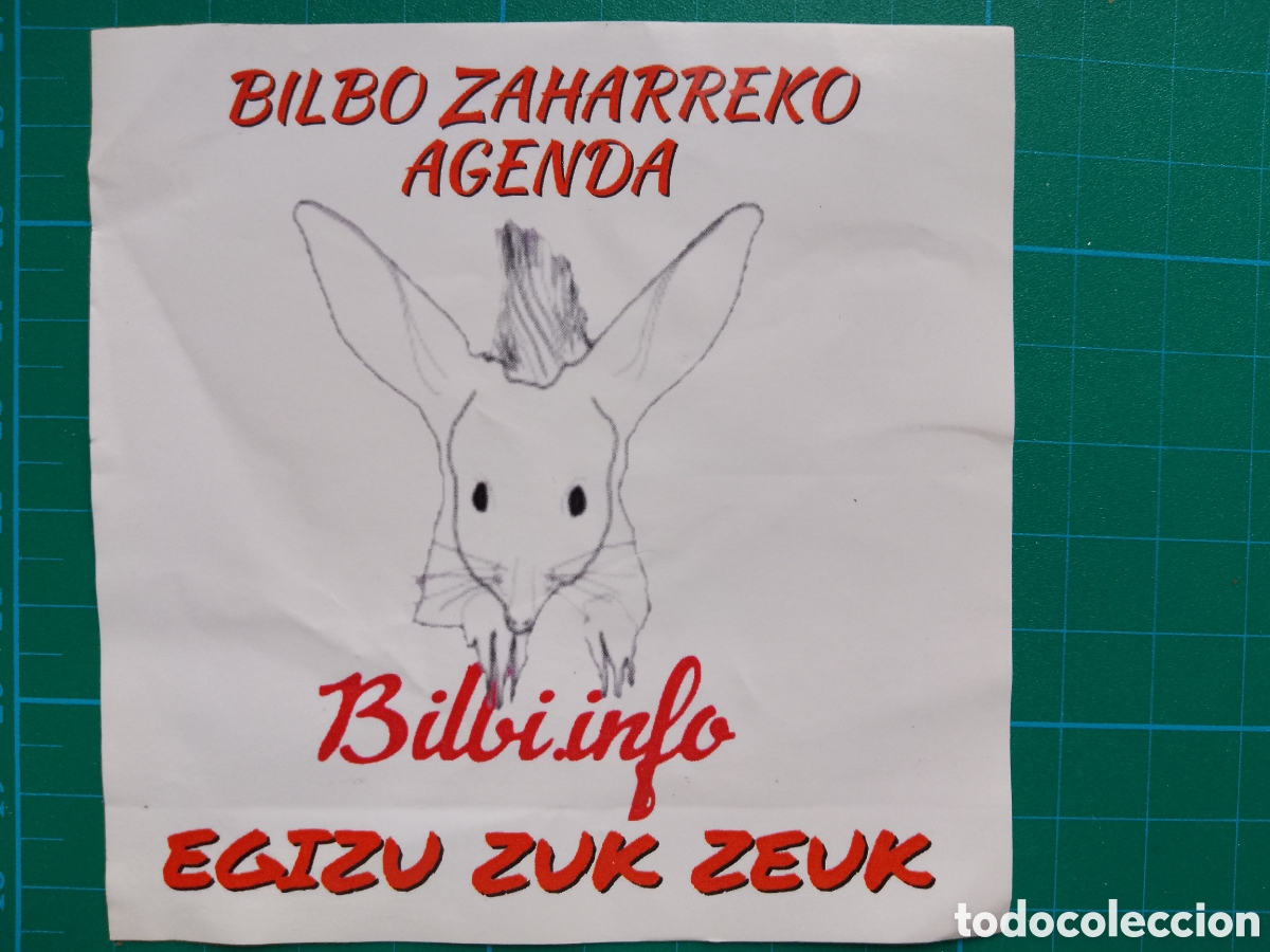 Pegatinas de colecci&oacute;n: BILBO ZAHARREKO AGENDA . STICKER