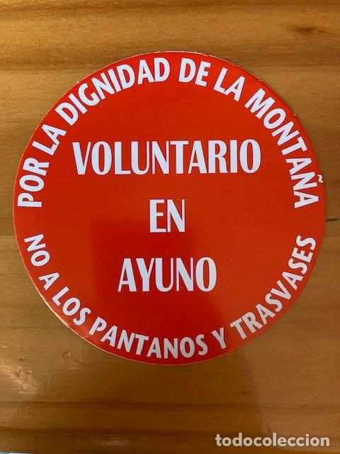 Pegatinas de colecci&oacute;n: PEGATINA VOLUNTARIO EN AYUNO