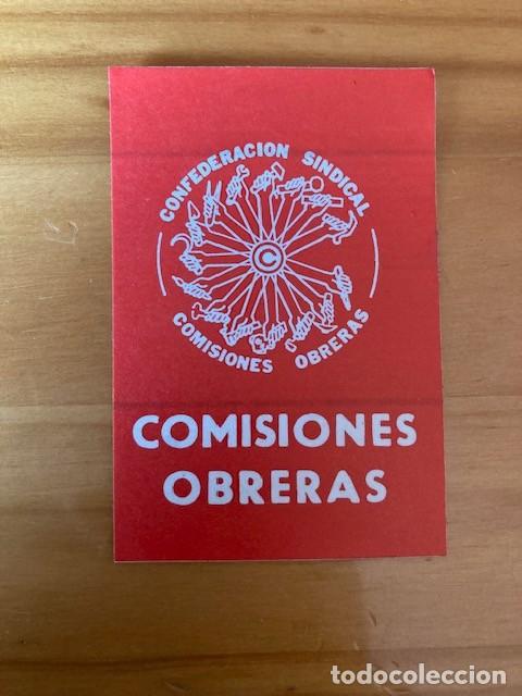 Pegatinas de colecci&oacute;n: PEGATINA CONFEDERACION SINDICAL - COMISIONES OBRERAS