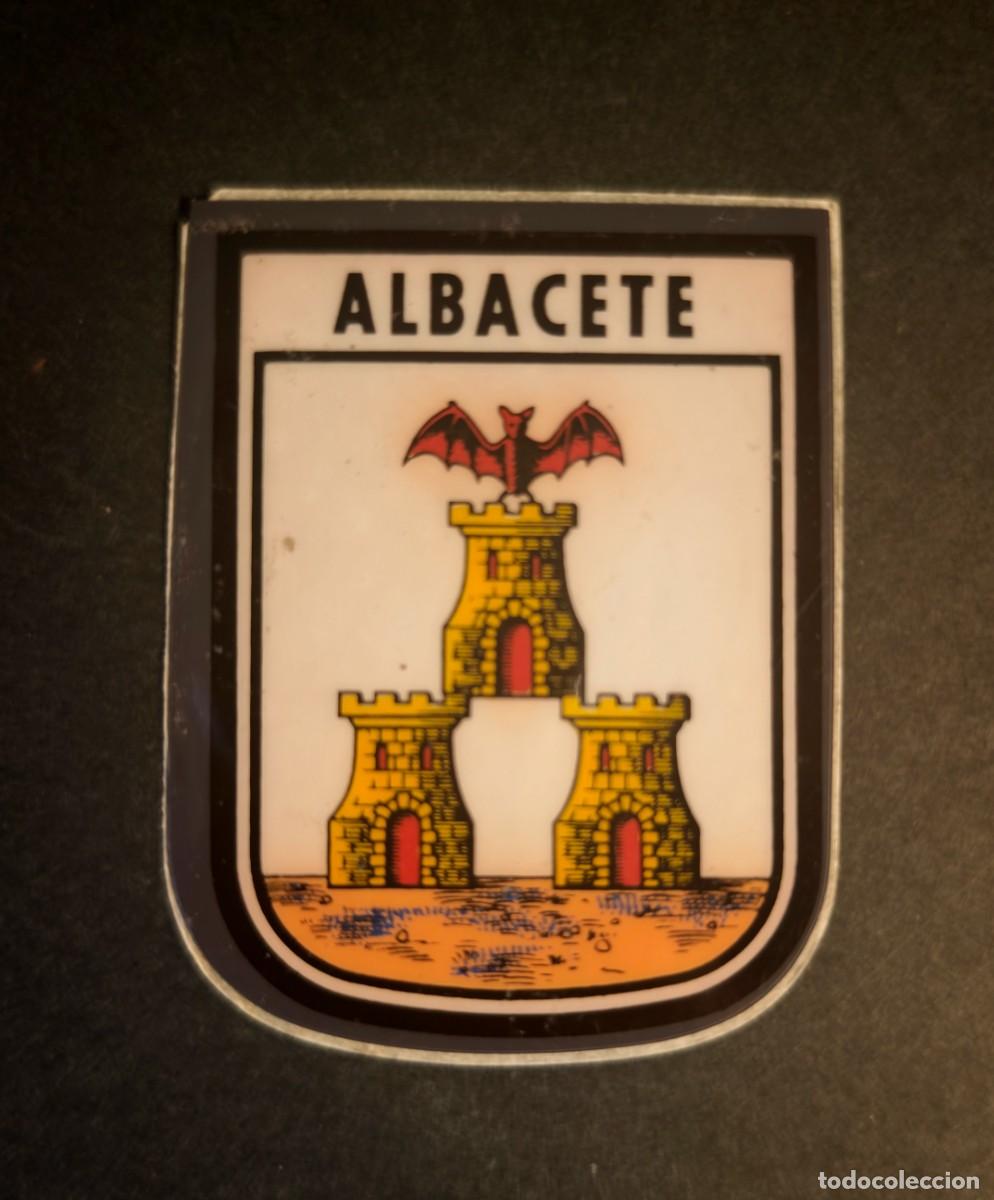Pegatinas de colecci&oacute;n: ALBACETE - ESCUDO DE LA CIUDAD