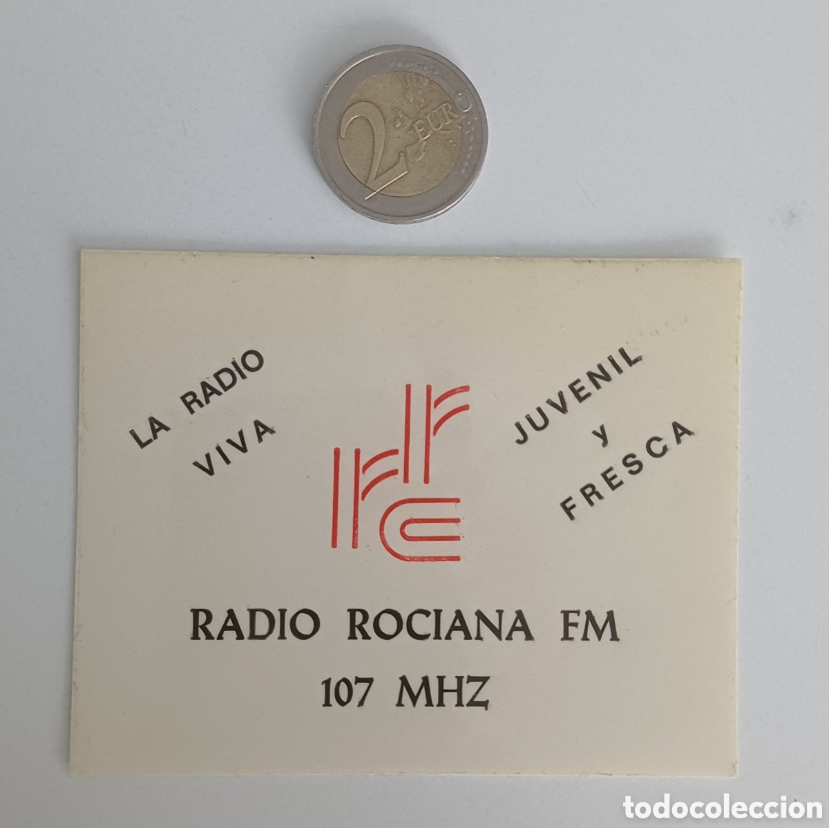 Pegatinas de colecci&oacute;n: Pegatina Radio Rociana del Condado Huelva tv televisi&oacute;n