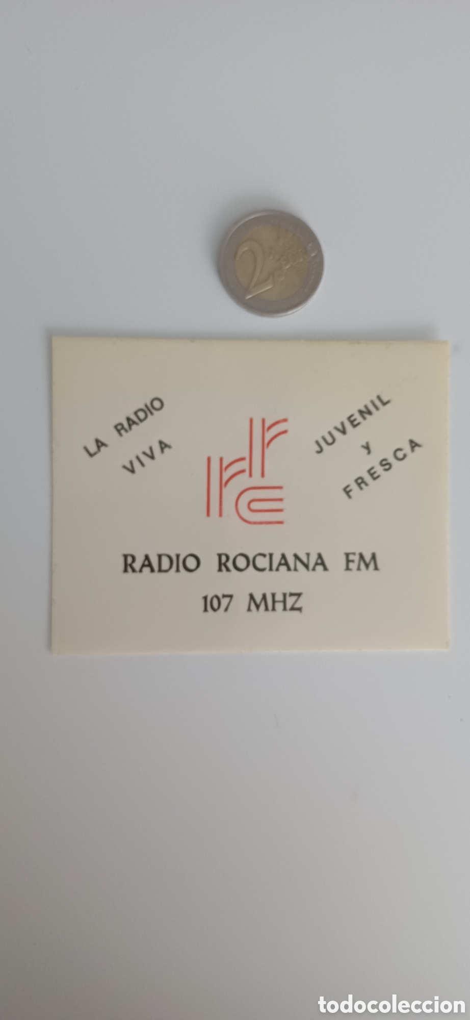 Pegatinas de colecci&oacute;n: Pegatina Radio Rociana del Condado Huelva tv televisi&oacute;n