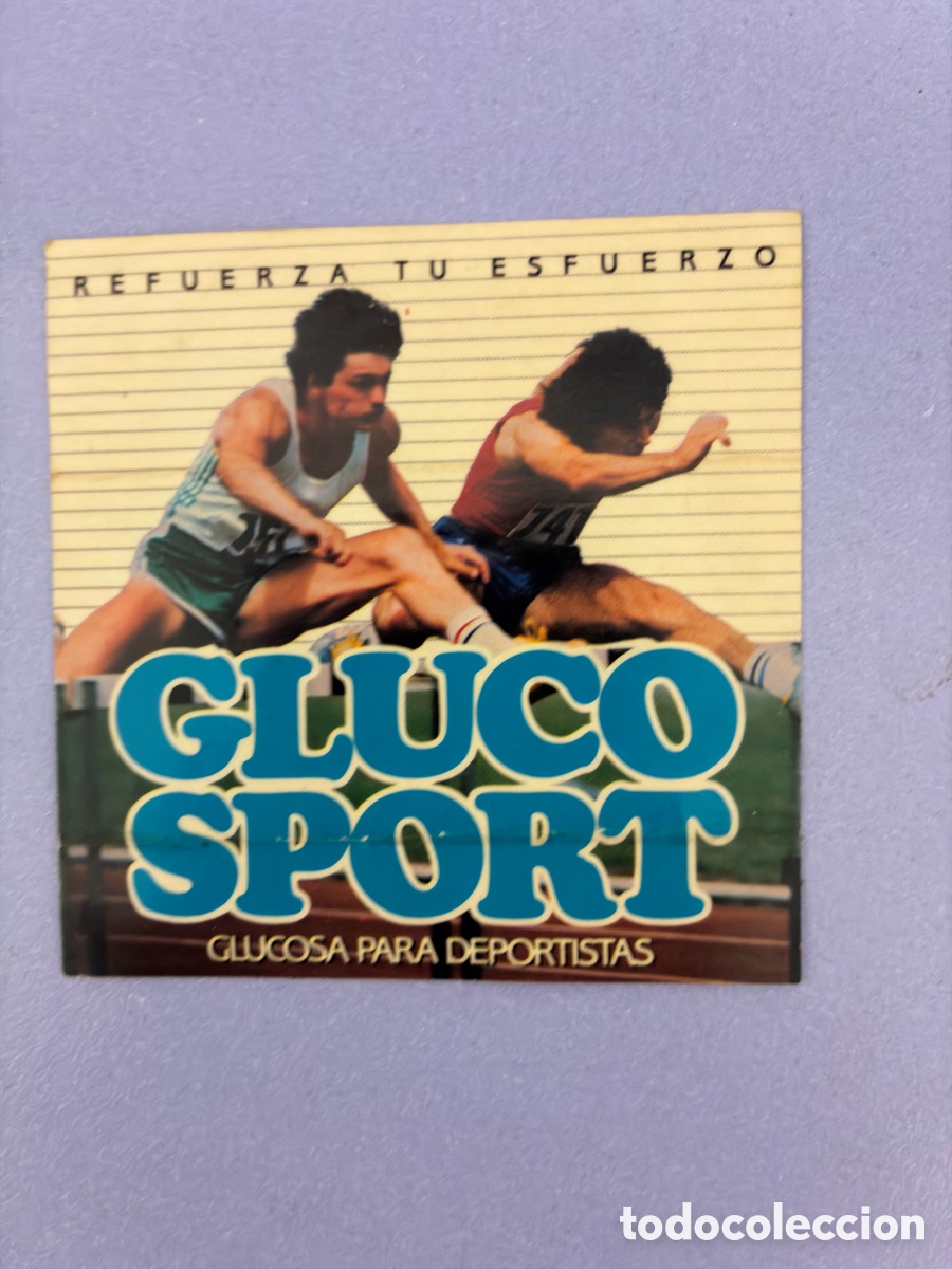 Pegatinas de colecci&oacute;n: Pegatina Gluco Sport A&ntilde;os 80/90 Ciclismo