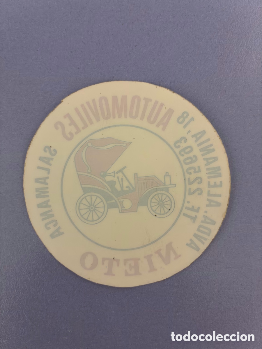 Pegatinas de colecci&oacute;n: Pegatina Autom&oacute;viles Nieto Salamanca