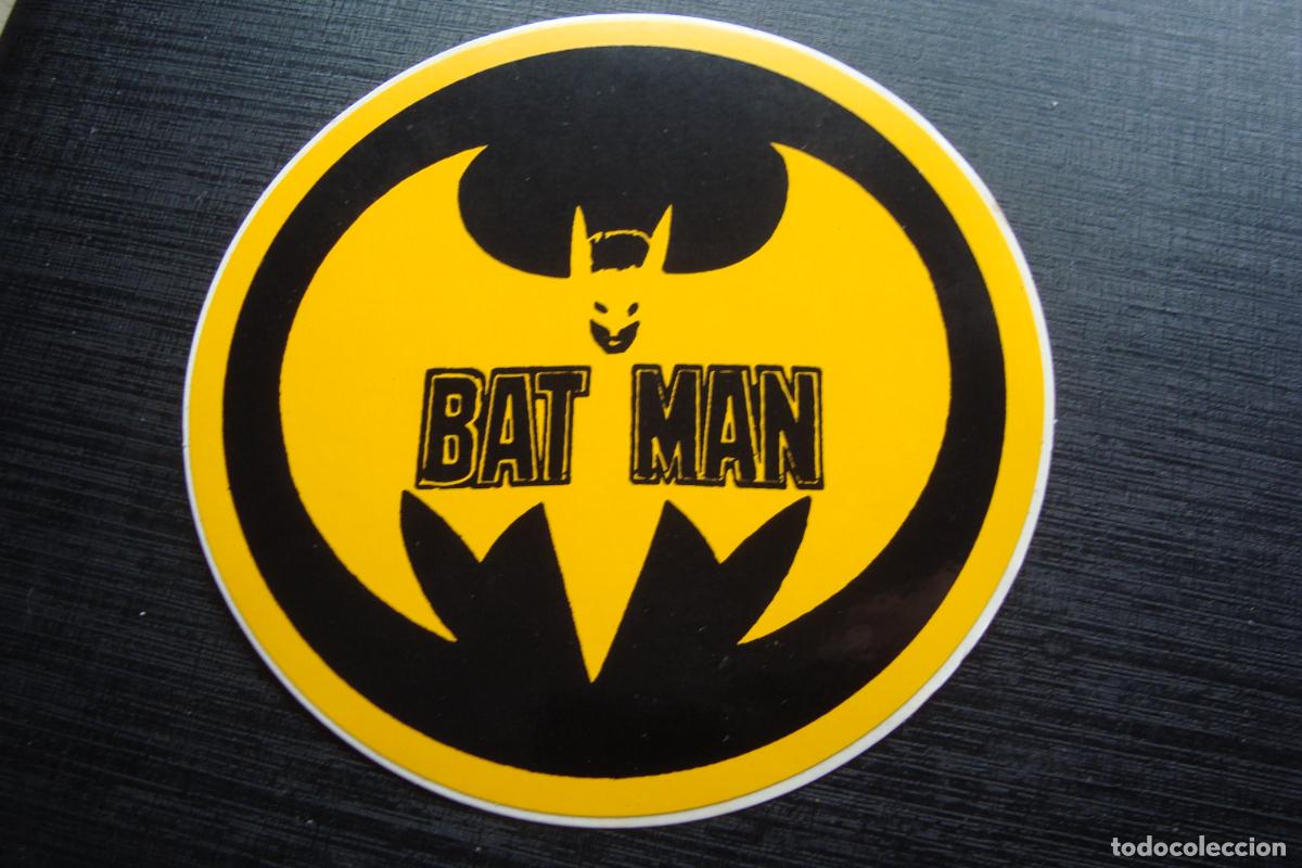 Pegatinas de colecci&oacute;n: ANTIGUA PEGATINA BAT MAN