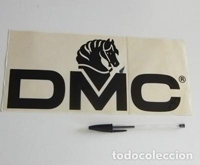 Pegatinas de colecci&oacute;n: PEGATINA DE DMC - GRANDE - PUBLICIDAD - &iquest; LOGOTIPO ? -APROX. 13x29 - M&Aacute;S PEGATINA EN OTRAS SECCIONES