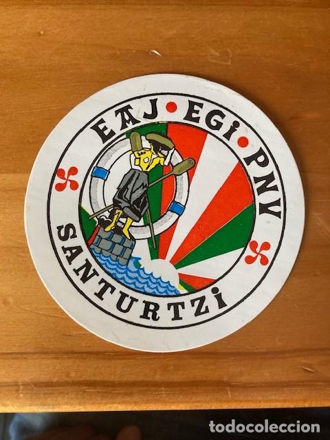 Pegatinas de colecci&oacute;n: PEGATINA EAJ - EGI - PNV SANTURTZI