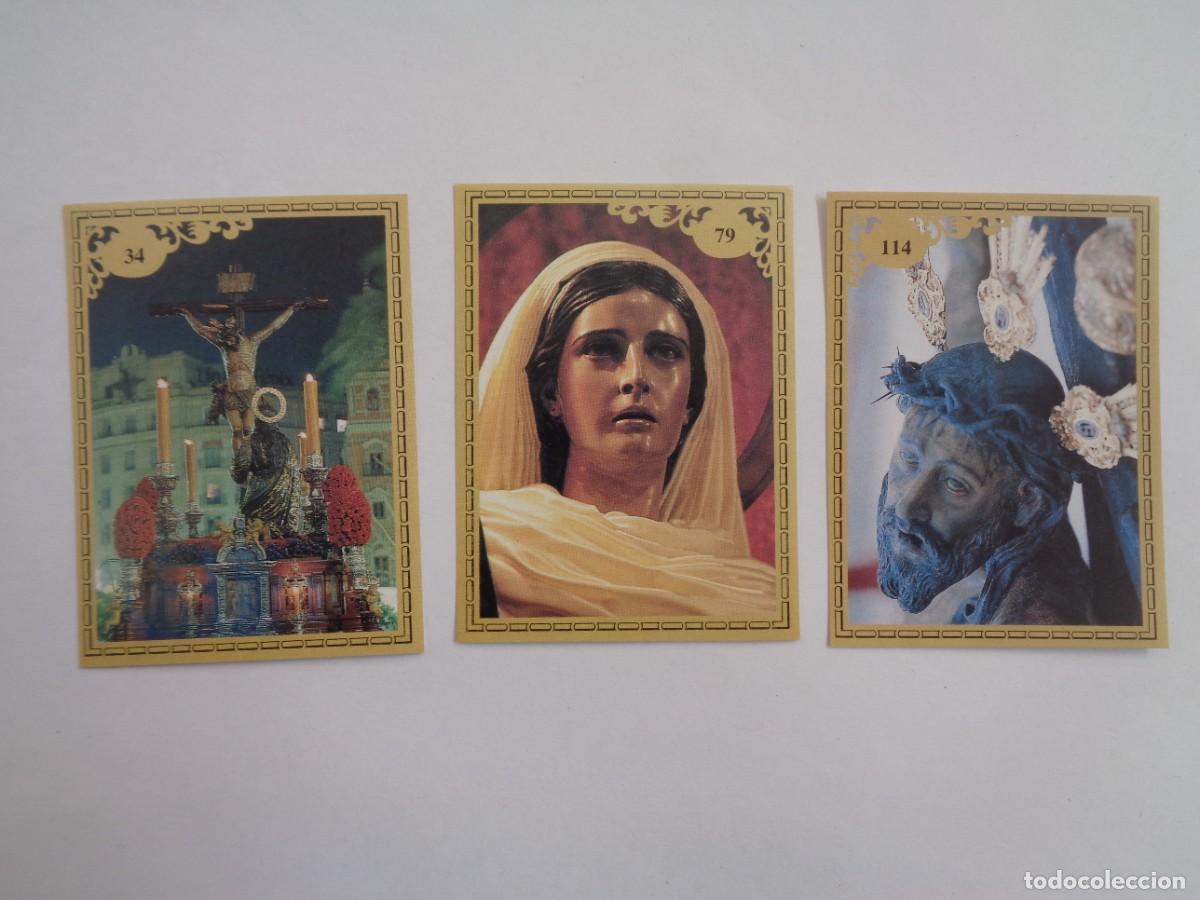 Pegatinas de colecci&oacute;n: SEMANA SANTA DE SEVILLA : LOTE DE 3 PEGATINAS DE LA COLECCION &uml; ESTAMPAS DE SEVILLA &uml;.