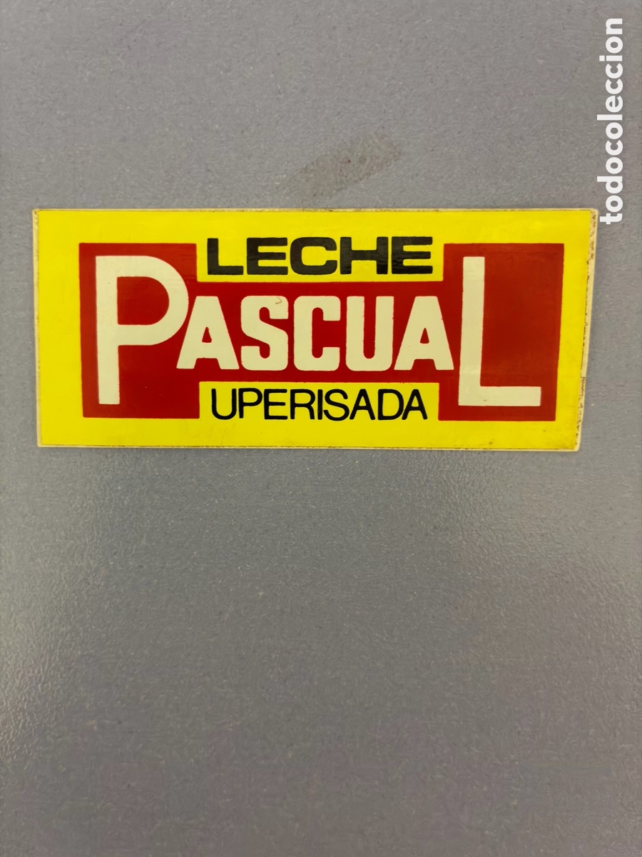 Pegatinas de colecci&oacute;n: Pegatina Leche Pascual