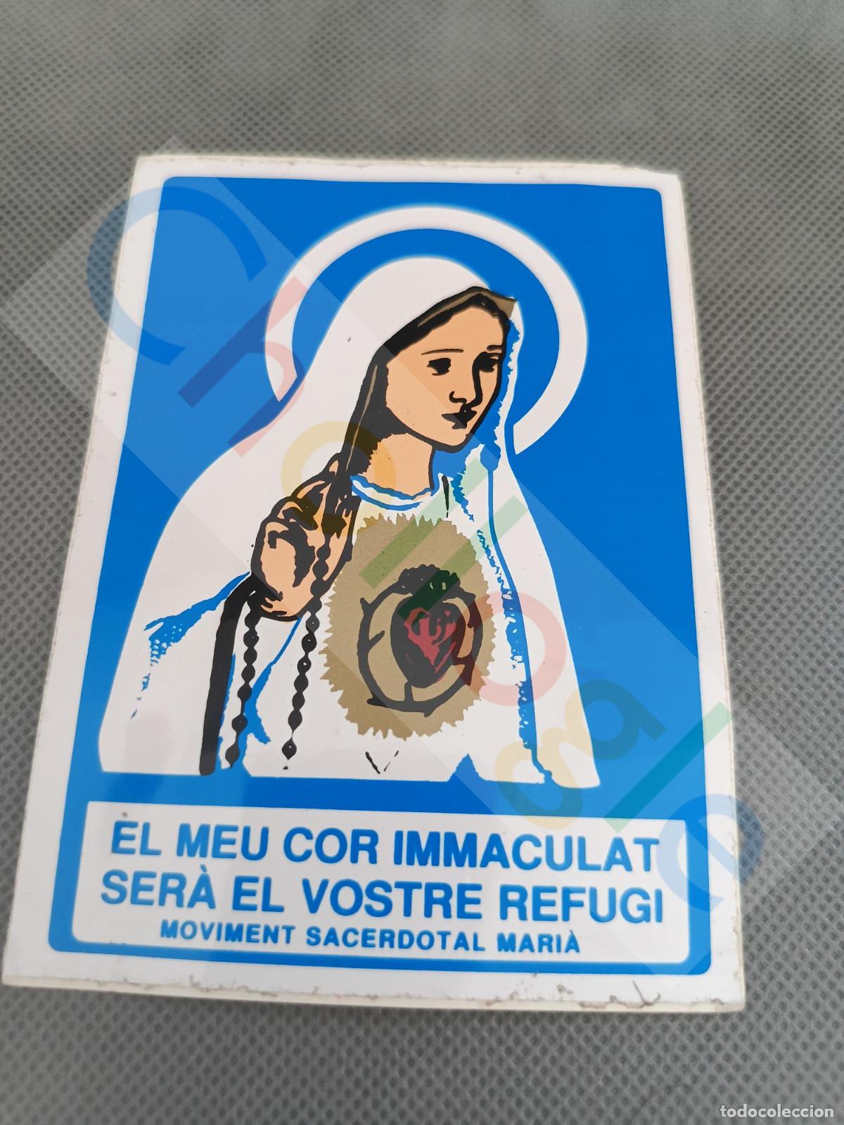 Pegatinas de colecci&oacute;n: Pegatina Moviment Sacerdotal Mari&agrave;