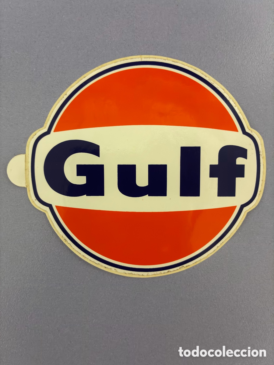 Pegatinas de colecci&oacute;n: Pegatina con el logo GULF