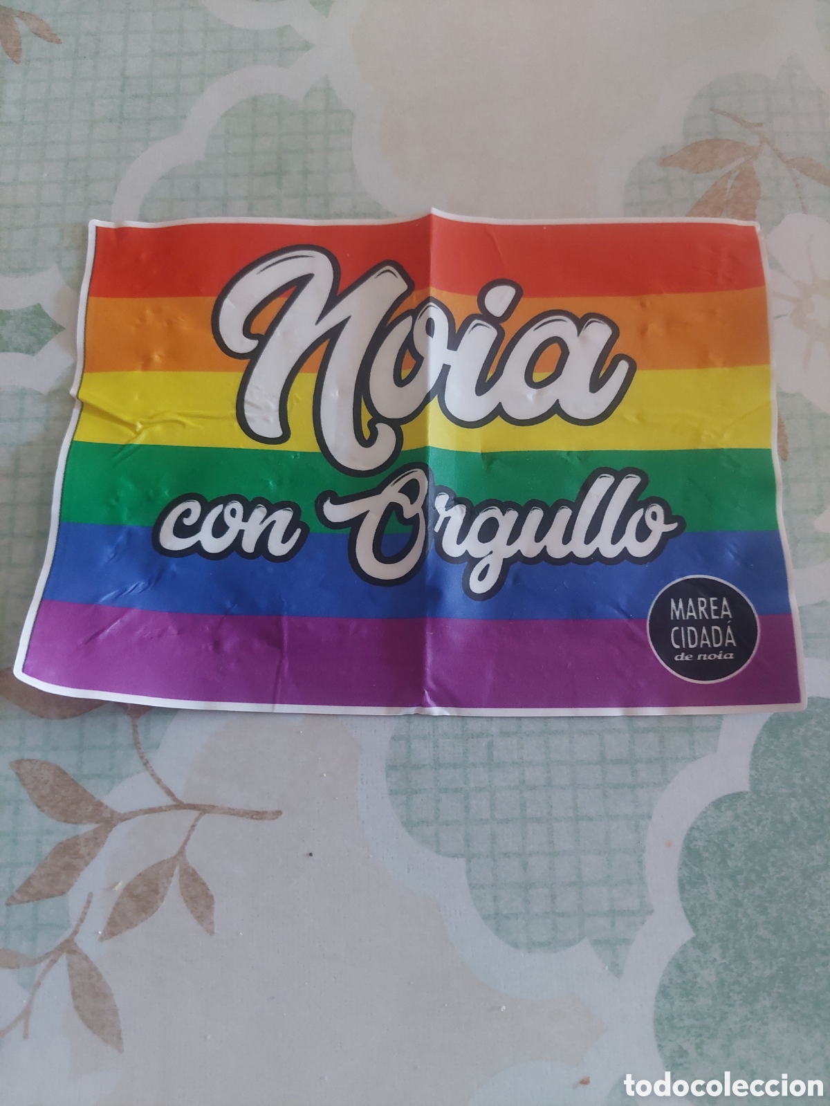 Pegatinas de colecci&oacute;n: PEGATINA NOIA CON ORGULLO MAREA CIDADA
