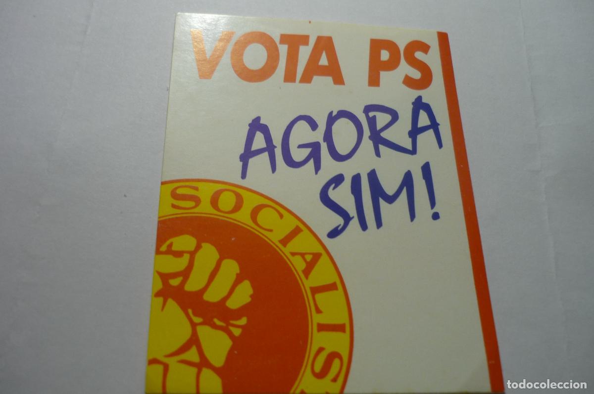 Pegatinas de colecci&oacute;n: pegatina politica vota ps agora sim
