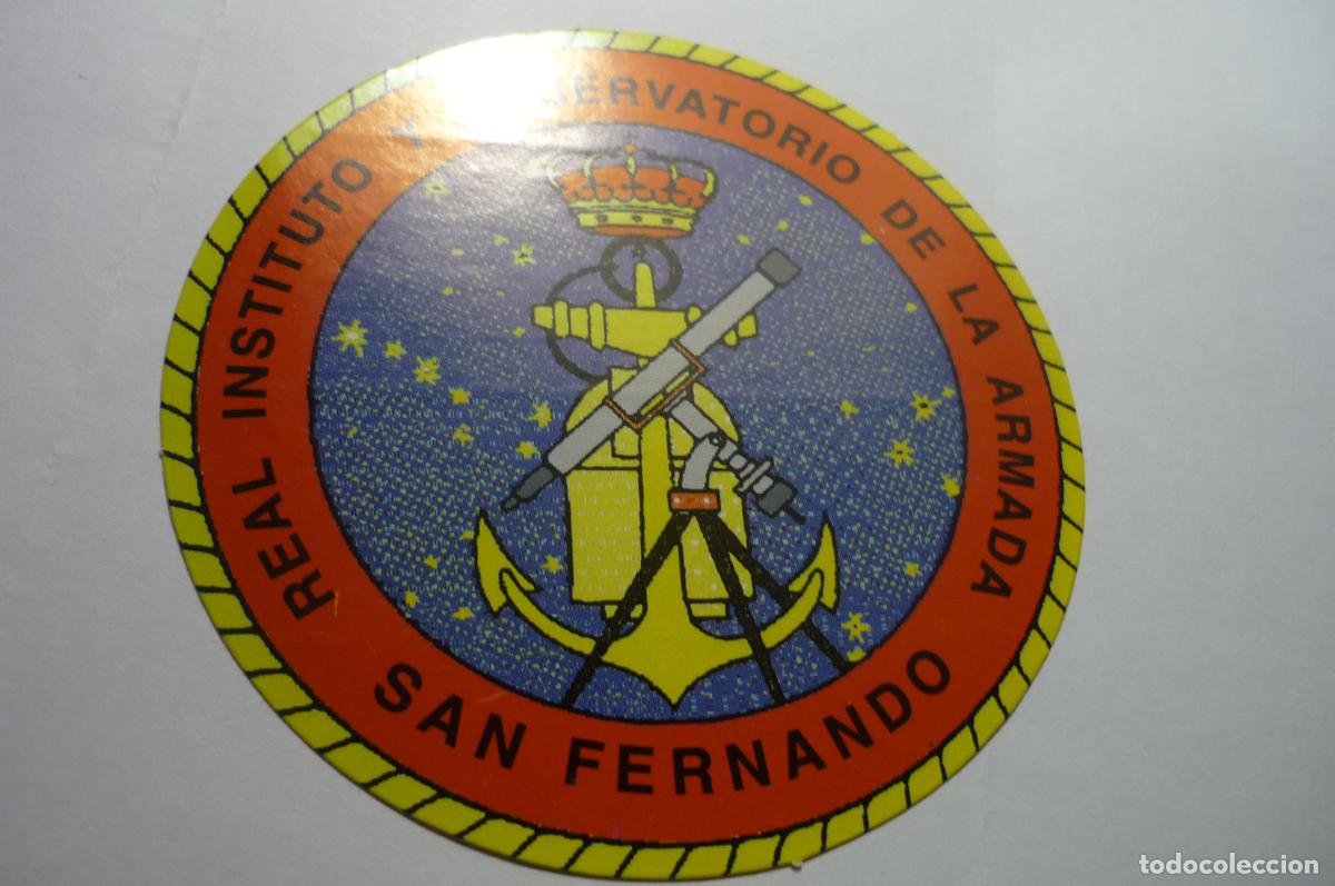 Pegatinas de colecci&oacute;n: pegatina militar espa&ntilde;ola marina s fernando