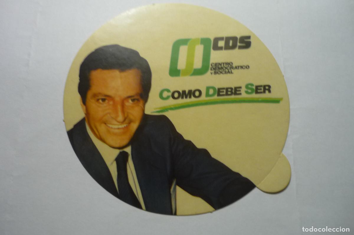 Pegatinas de colecci&oacute;n: pegatina politica a suarez cds