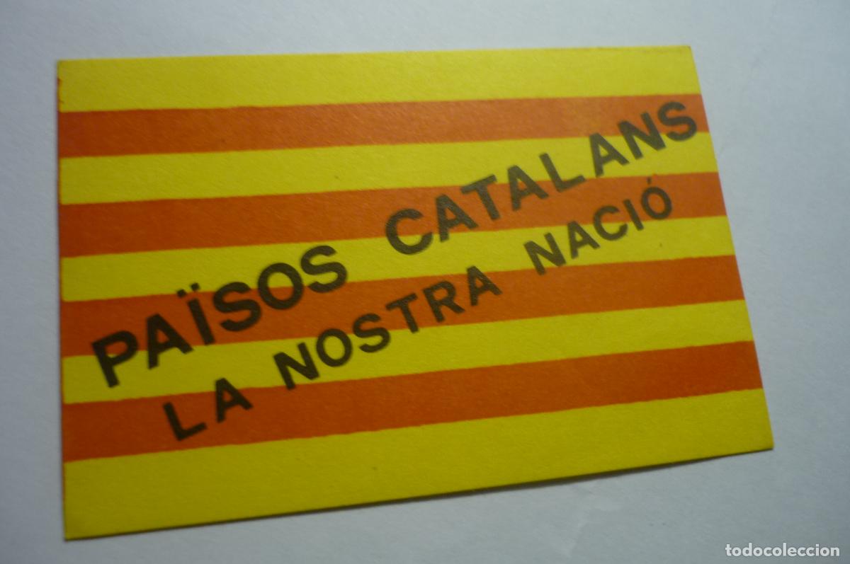 Pegatinas de colecci&oacute;n: pegatina paises catalanes nuestra nacion catalan