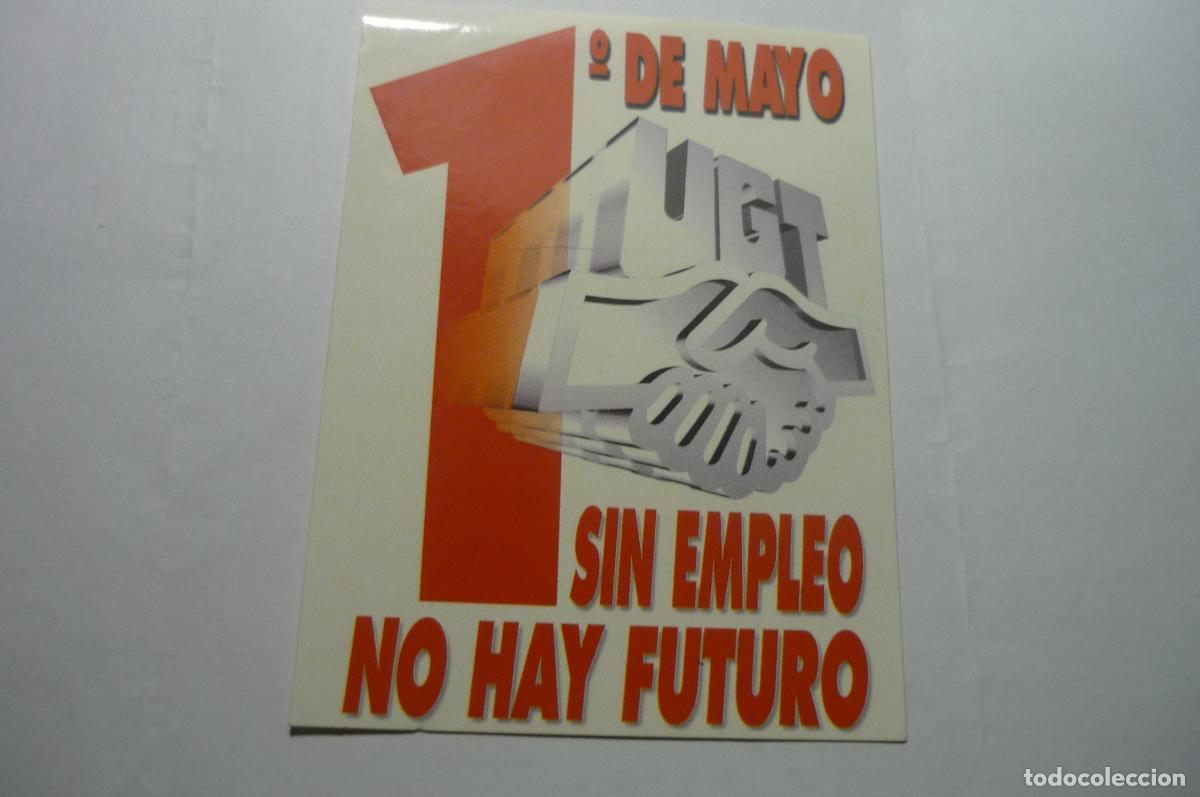 Pegatinas de colecci&oacute;n: pegatina sindical 1&ordm; mayo ugt