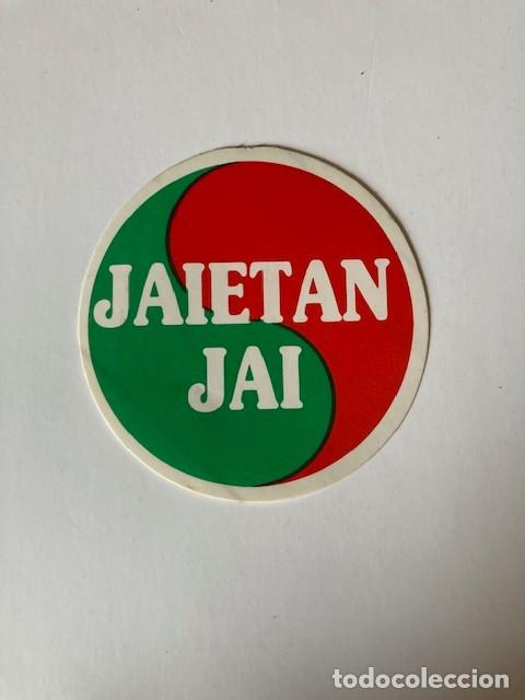 Pegatinas de colecci&oacute;n: PEGATINA JAIETAN JAI