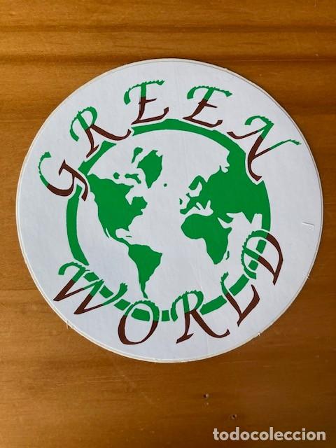 Pegatinas de colecci&oacute;n: PEGATINA GREEN WORLD