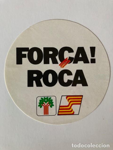 Pegatinas de colecci&oacute;n: PEGATINA FOR&Ccedil;A ROCA CIU