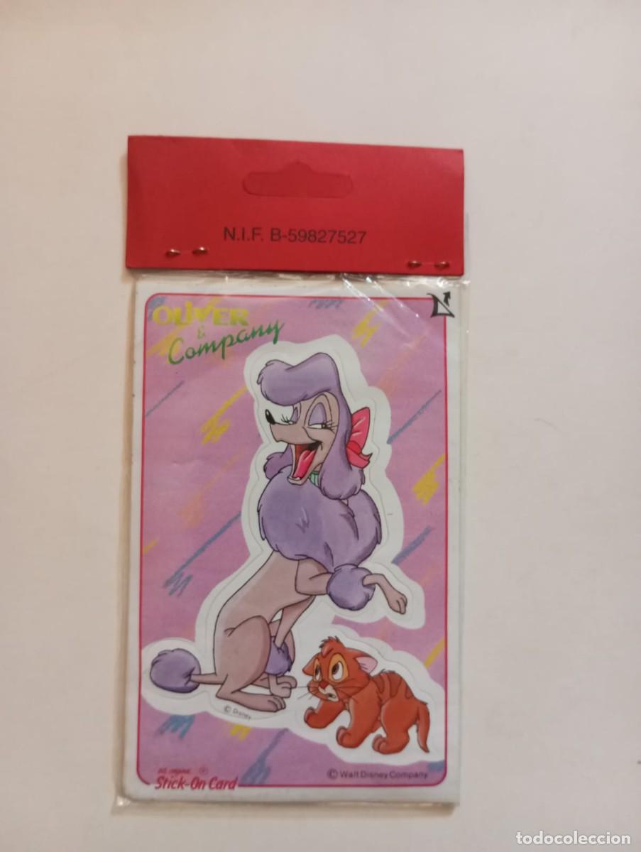 Pegatinas de colecci&oacute;n: Pegatinas Walt Disney de Oliver y su pandilla