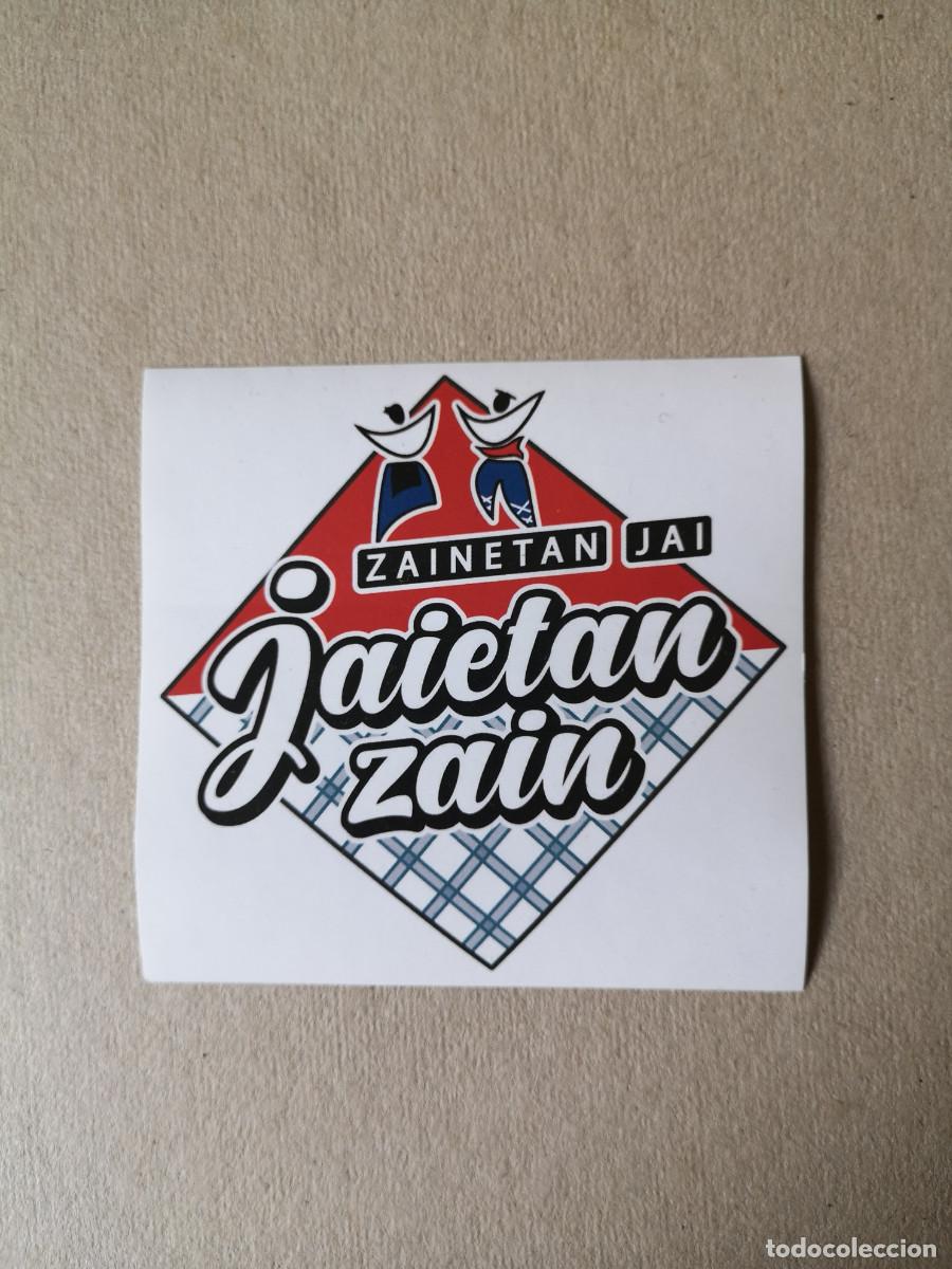 Pegatinas de colecci&oacute;n: PEGATINA BLUSAS. GASTEIZKO JAIAK. COMISION DE BLUSAS EN LA PANDEMIA.