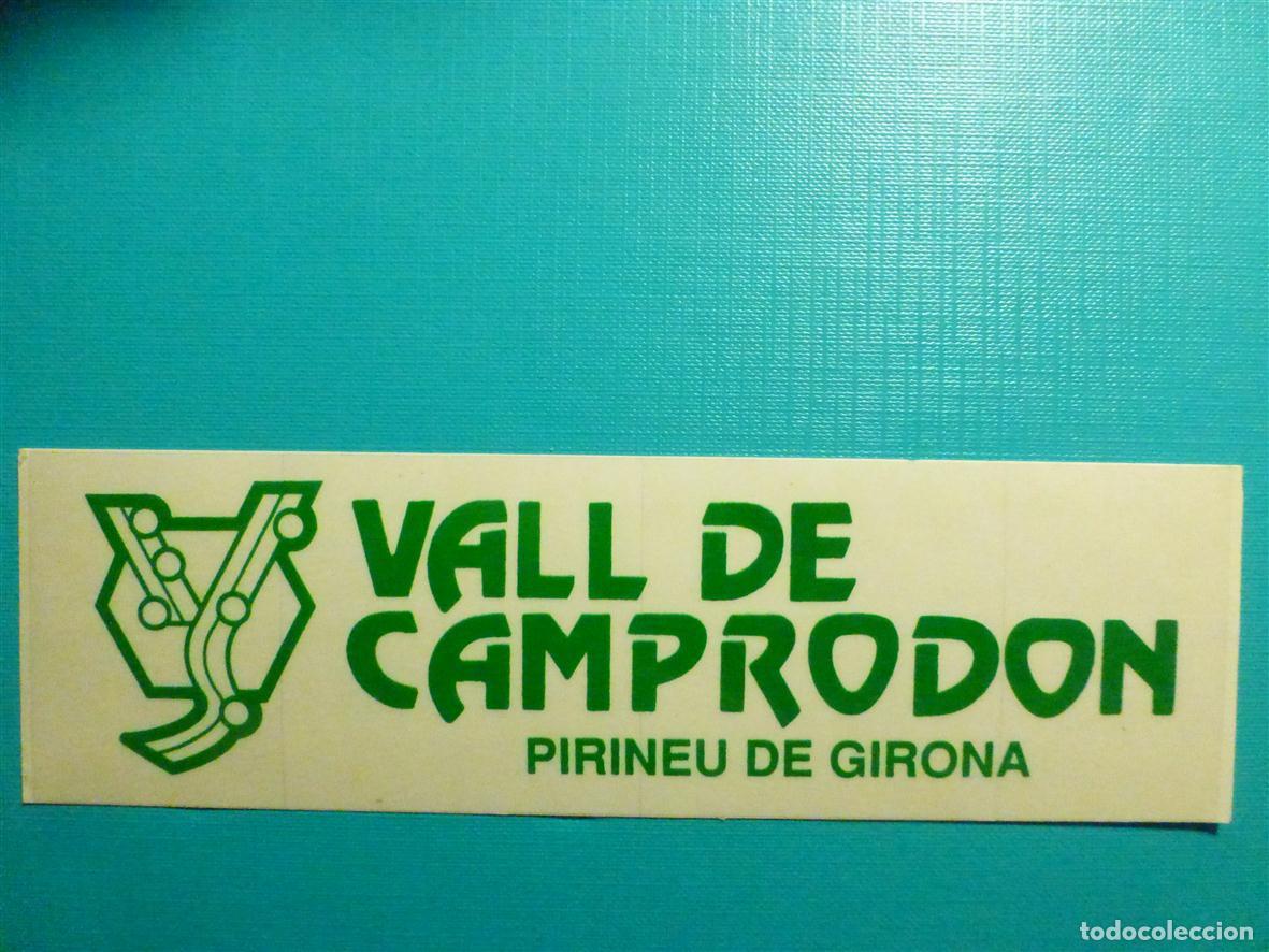 Pegatinas de colecci&oacute;n: Adhesivo - Pegatina - Sticker - Vall de Camprodon - Pirineu de Girona - 5 x 17 cm